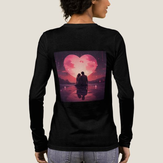 Bella+Canvas Tri-blend Long Sleeve Shirt (Achterkant)