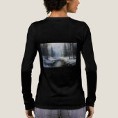 Bella+Canvas Tri-blend Long Sleeve Shirt (Achterkant)