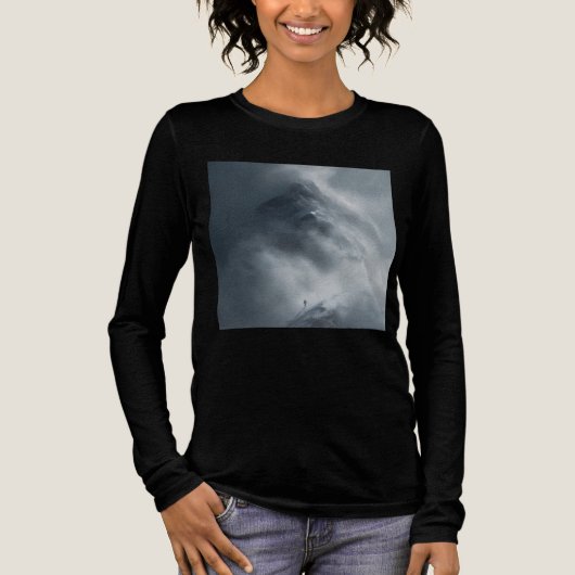 Bella+Canvas Tri-blend Long Sleeve Shirt (Voorkant)