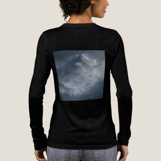 Bella+Canvas Tri-blend Long Sleeve Shirt (Achterkant)