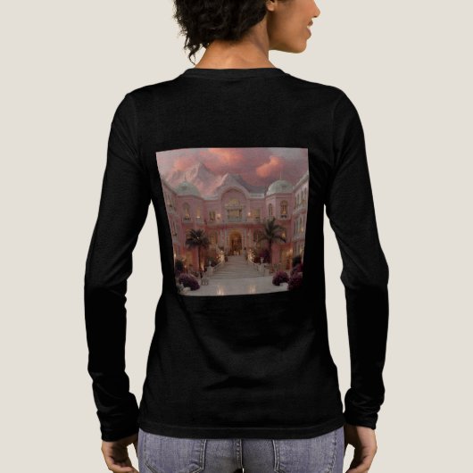 Bella+Canvas Tri-blend Long Sleeve Shirt (Achterkant)