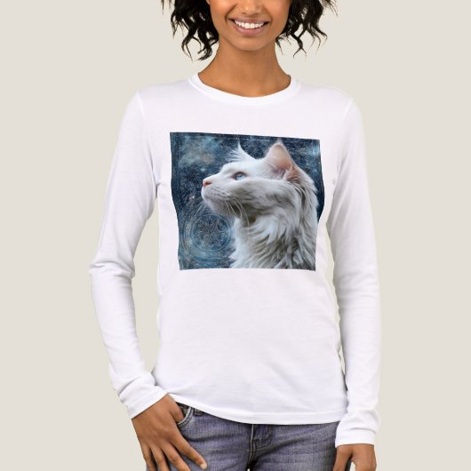 Bella+Canvas Tri-blend Long Sleeve Shirt (Voorkant volledig)