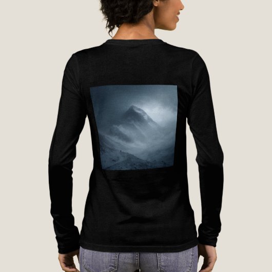 Bella+Canvas Tri-blend Long Sleeve Shirt (Achterkant)