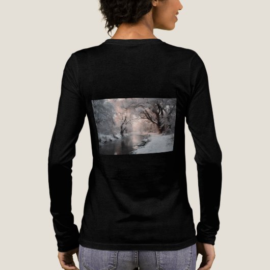 Bella+Canvas Tri-blend Long Sleeve Shirt (Achterkant)