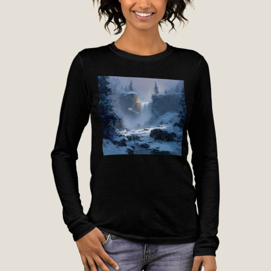 Bella+Canvas Tri-blend Long Sleeve Shirt (Voorkant)