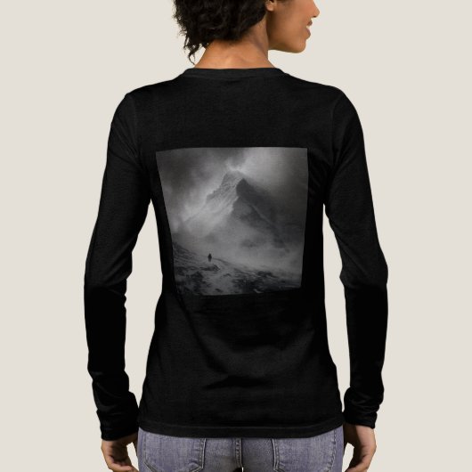 Bella+Canvas Tri-blend Long Sleeve Shirt (Achterkant)