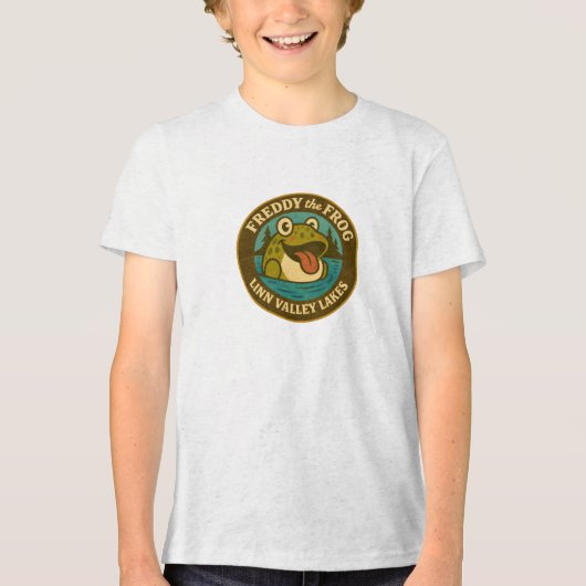 Bella+Canvas Tri-blend Long Sleeve Shirt, Solid Bl Shirt (Voorkant)