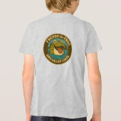 Bella+Canvas Tri-blend Long Sleeve Shirt, Solid Bl Shirt (Achterkant)