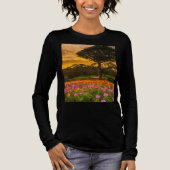 Bella+Canvas Tri-blend Manga Longa — Encantos do S Shirt (Voorkant)
