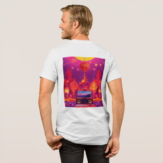 Bella+Canvas Tri-Blend Shirt (Voorkant)