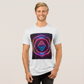 Bella+Canvas Tri-Blend Shirt (Voorkant volledig)