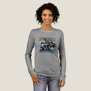 Bella+Canvas Tri-blend Shirt met lange mouwen,