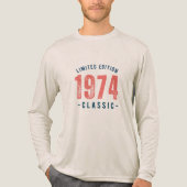 Bella+Canvas Tri-blend Shirt met lange mouwen (Voorkant volledig)