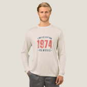 Bella+Canvas Tri-blend Shirt met lange mouwen (Voorkant)