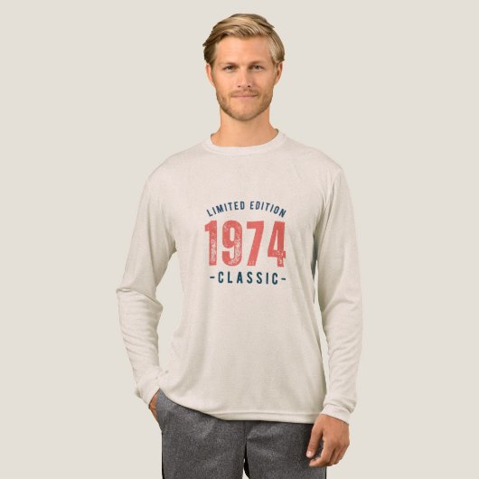 Bella+Canvas Tri-blend Shirt met lange mouwen (Voorkant)