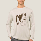 Bella+Canvas Tri-blend Shirt met lange mouwen (Voorkant volledig)