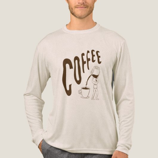 Bella+Canvas Tri-blend Shirt met lange mouwen (Voorkant volledig)