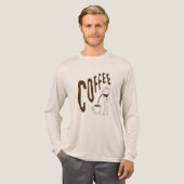 Bella+Canvas Tri-blend Shirt met lange mouwen (Voorkant)