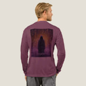 Bella+Canvas Tri-blend shirt met lange mouwen, (Achterkant)