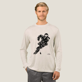 Bella Canvas Tri-blend shirt met lange mouwen : Ho