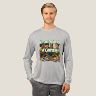 Bella+Canvas Tri-blend Shirt met lange mouwen, Sol