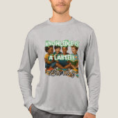 Bella+Canvas Tri-blend Shirt met lange mouwen, Sol (Voorkant volledig)