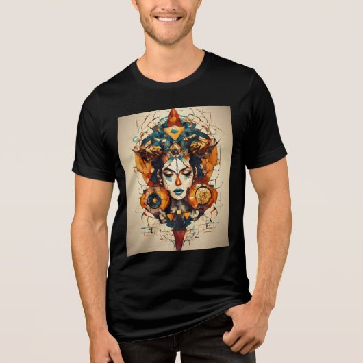 Bella+Canvas Tri-blend T-shirt (Voorkant)