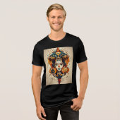 Bella+Canvas Tri-blend T-shirt (Voorkant volledig)