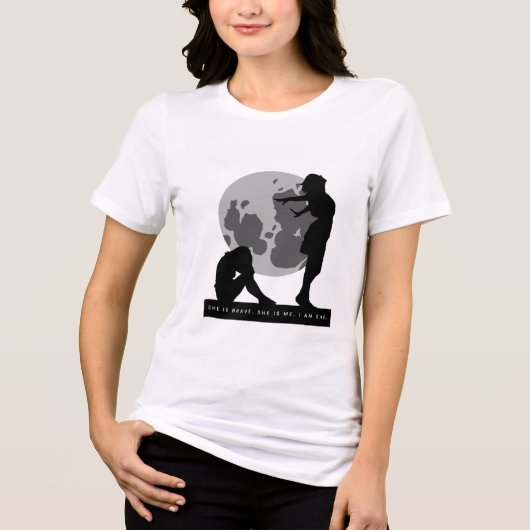 Bella+Canvas Tri-blend T-shirt (Voorkant)