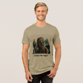 Bella+Canvas Tri-blend T-shirt (Voorkant volledig)