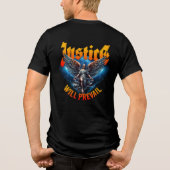 Bella+Canvas Tri-blend T-shirt (Achterkant)