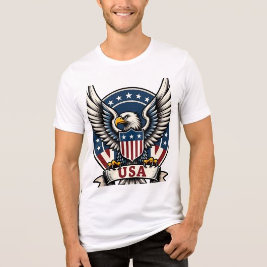 Bella+Canvas Tri-blend T-shirt (Voorkant)