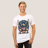 Bella+Canvas Tri-blend T-shirt (Voorkant volledig)