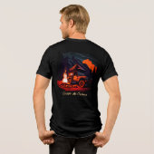 Bella+Canvas Tri-blend T-shirt (Achterkant volledig)