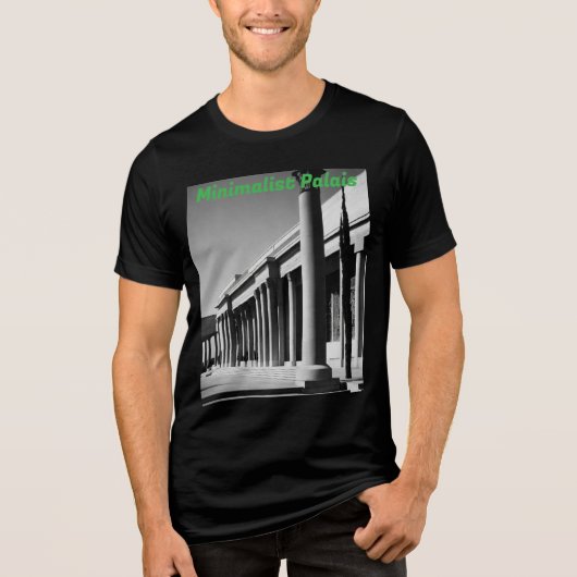 Bella+Canvas Tri-Blend T-shirt – 1920s Minimalisti (Voorkant)