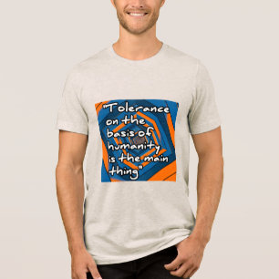Bella+Canvas Tri-blend T-Shirt, Effen Zwart Trible Shirt