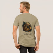 Bella+Canvas Tri-blend T-Shirt, Olijf Shirt (Voorkant)