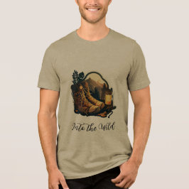 Bella+Canvas Tri-blend T-Shirt, Olijf Shirt