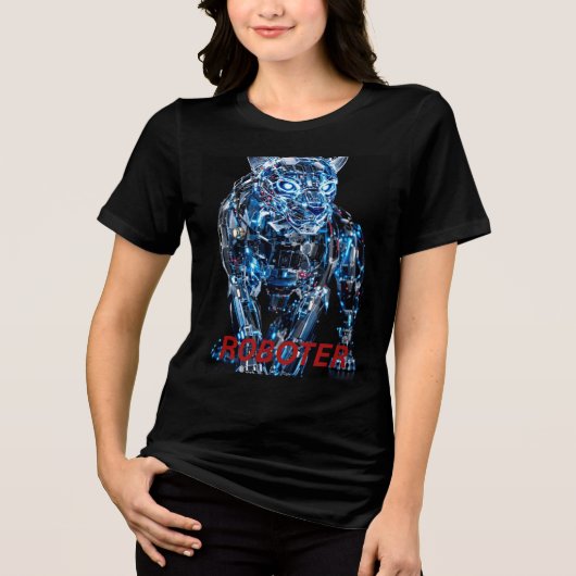 Bella+Canvas Tri-Blend T-shirt voor dames – Transp (Voorkant)
