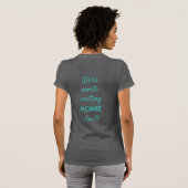Bella Canvas, voor dames (met label) T-shirt (Achterkant volledig)