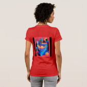 Bella+Canvas Women’s Slim Fit Tee T-shirt (Achterkant volledig)