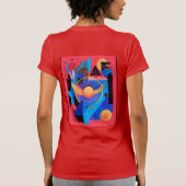 Bella+Canvas Women’s Slim Fit Tee T-shirt (Achterkant)