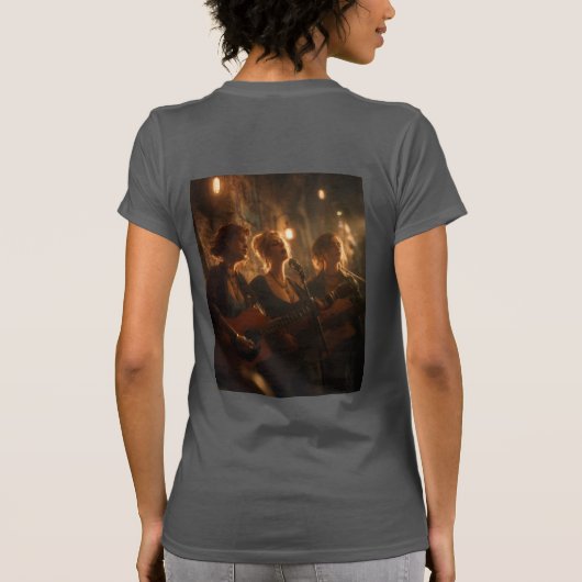 Bella+Canvas Women Slim Fit Tee T-shirt (Achterkant)