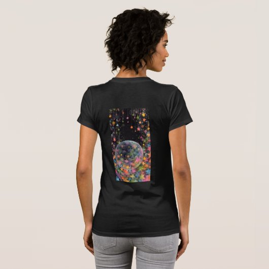 Bella+Canvas Women Slim Fit Tee T-shirt (Achterkant volledig)