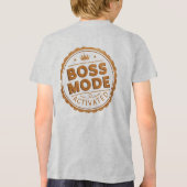 Bella+Canvas Youth Tri‑Blend T‑Shirt – Gingerbread Tri-Blend Shirt (Achterkant)