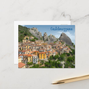 Bella Castelmezzano Basilicata Italia Briefkaart
