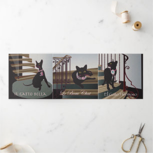 Bella Cat 10-12 Trivoudig Kaart