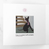 Bella Cat 10-12 Trivoudig Kaart (Binnenzijde eerst)