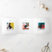 Bella Cat 1-3 drievoudige kaart (Binnen)