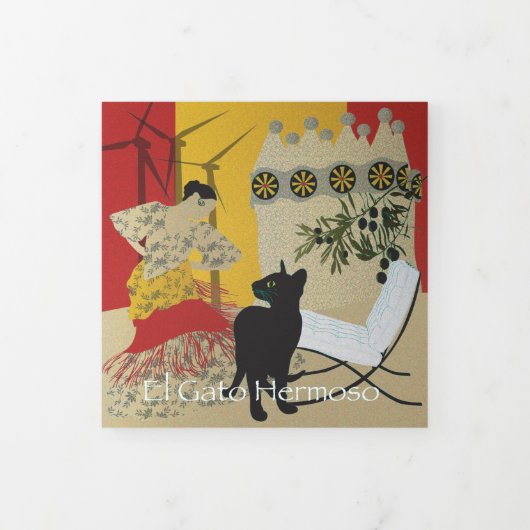 Bella Cat 7-9 drievoudige kaart (Cover)